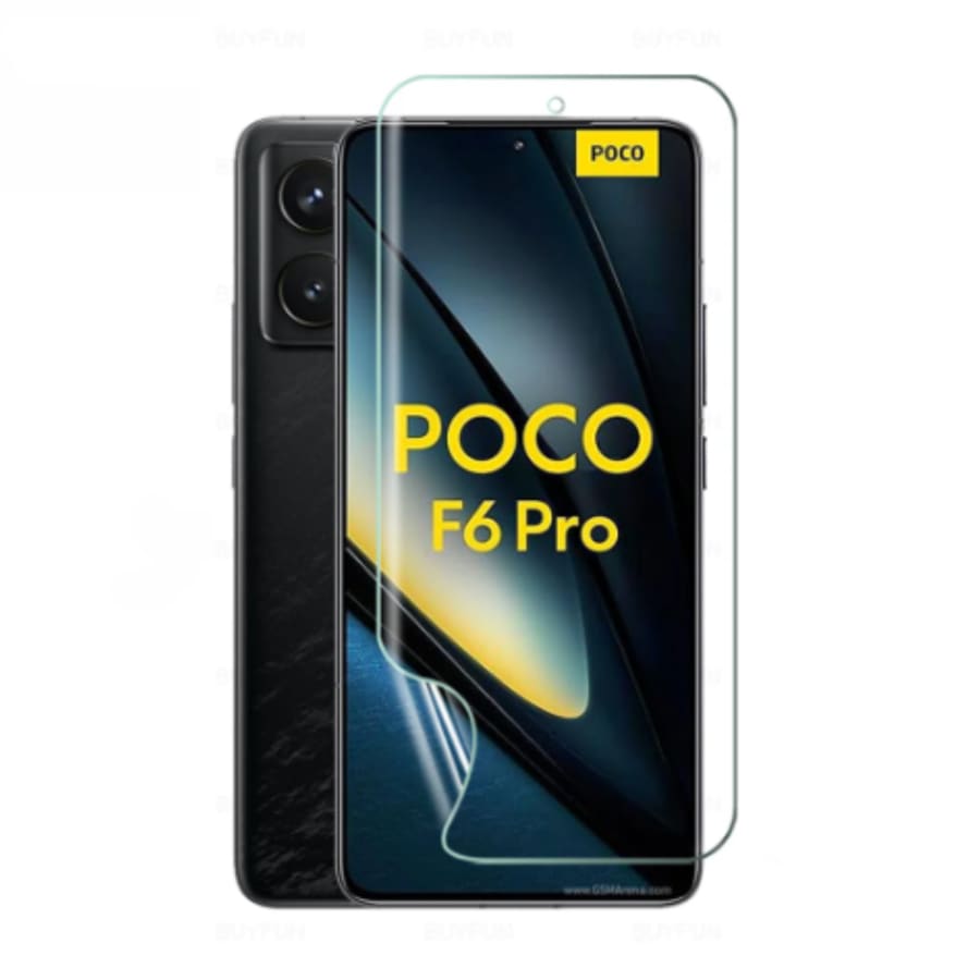 POCO F6 5G  Hydrogel Screen Protector