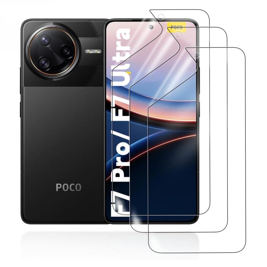 POCO F7 Pro  Hydrogel Screen Protector (Pack of 2)