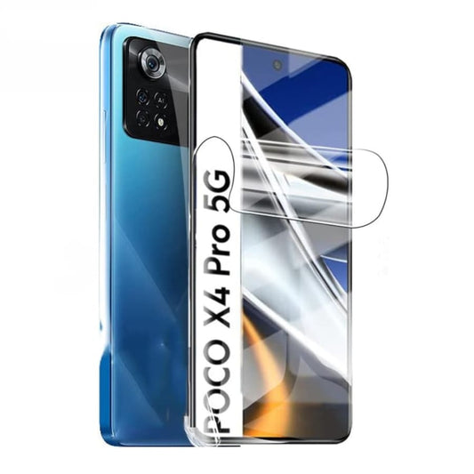 POCO X4 Pro 5G  Hydrogel Screen Protector (Pack of 2)