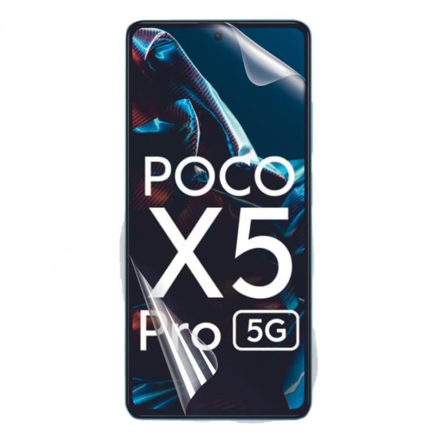 POCO X5 Pro 5G  Hydrogel Screen Protector (Pack of 2)