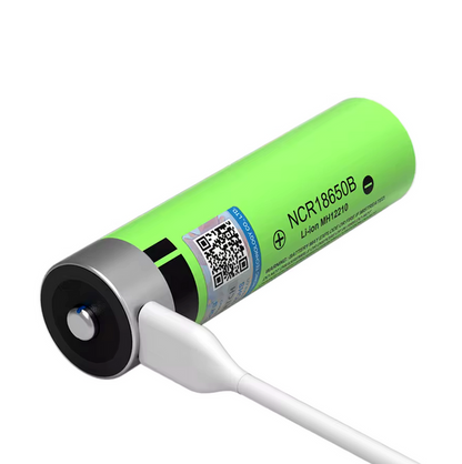 18650 Rechargeable Battery USB-C 2PCS