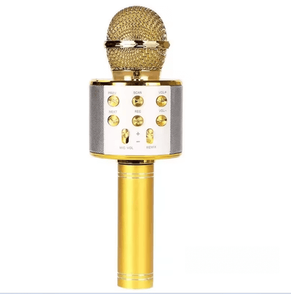 Wireless Bluetooth Karaoke Microphone– 5-in-1 Portable Mic