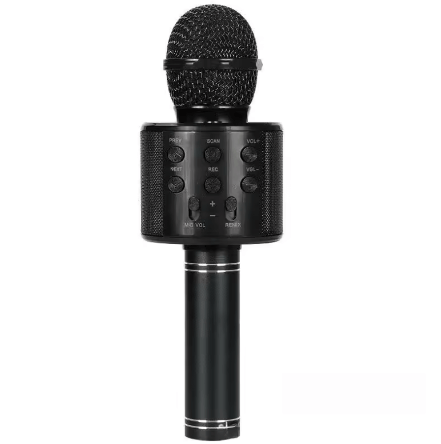 Wireless Bluetooth Karaoke Microphone– 5-in-1 Portable Mic