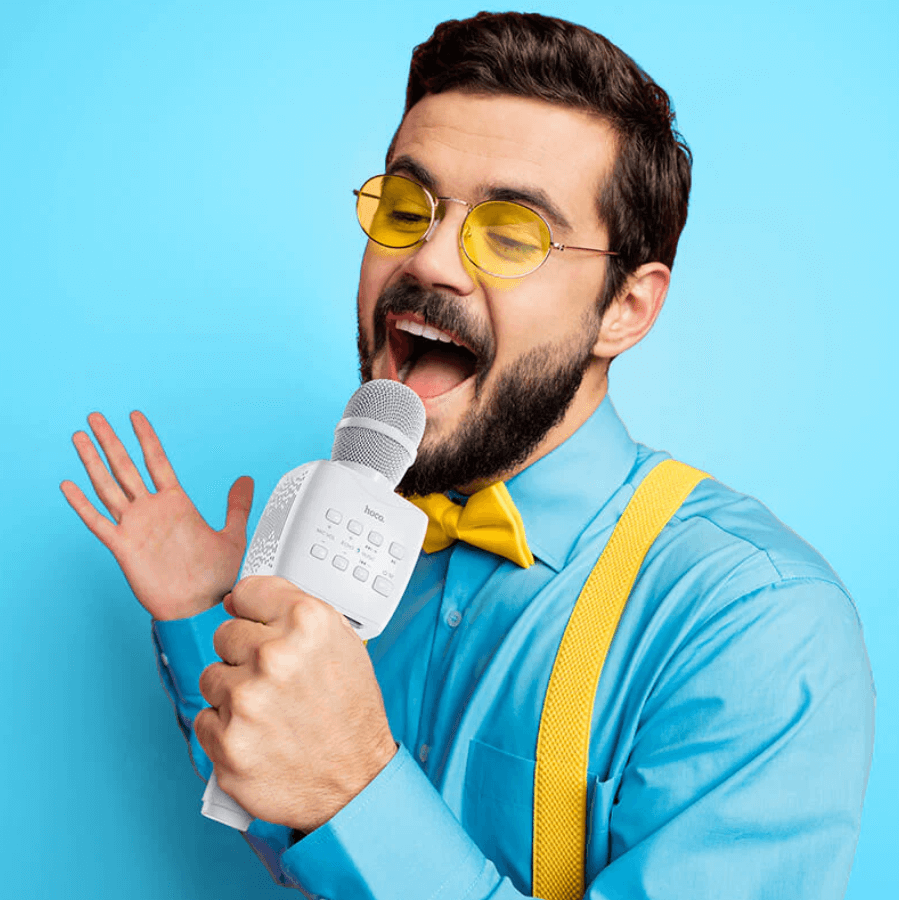 Portable Karaoke Microphone Speaker BK5 Wireless Bluetooth