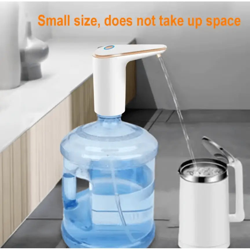 Portable USB Rechargeable Water Bottle Dispenser Pump