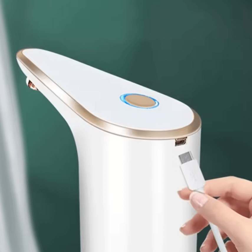 Portable USB Rechargeable Water Bottle Dispenser Pump