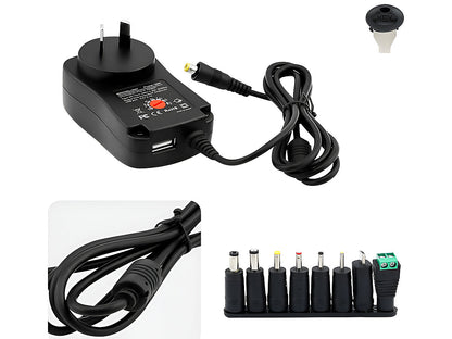 30W Power Supply Universal Multi Voltage Power Supply AC/DC