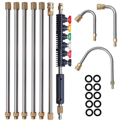 10PCS Pressure Washer Extension Wand Set