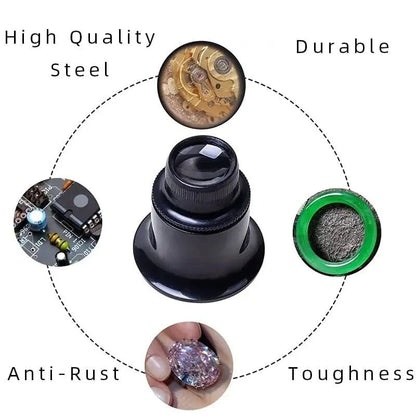 Precision Magnifying Glass Set (x4)