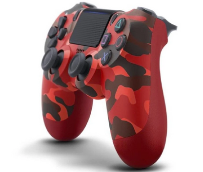 PS4 Controller - Camouflage Red