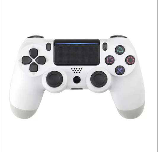 Premium Wireless PS4 Controller White | Bluetooth Gamepad for PS4 & PC