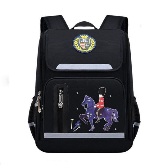 Black Boys School Bags & Kids Backpack - Prince | Black & Blue