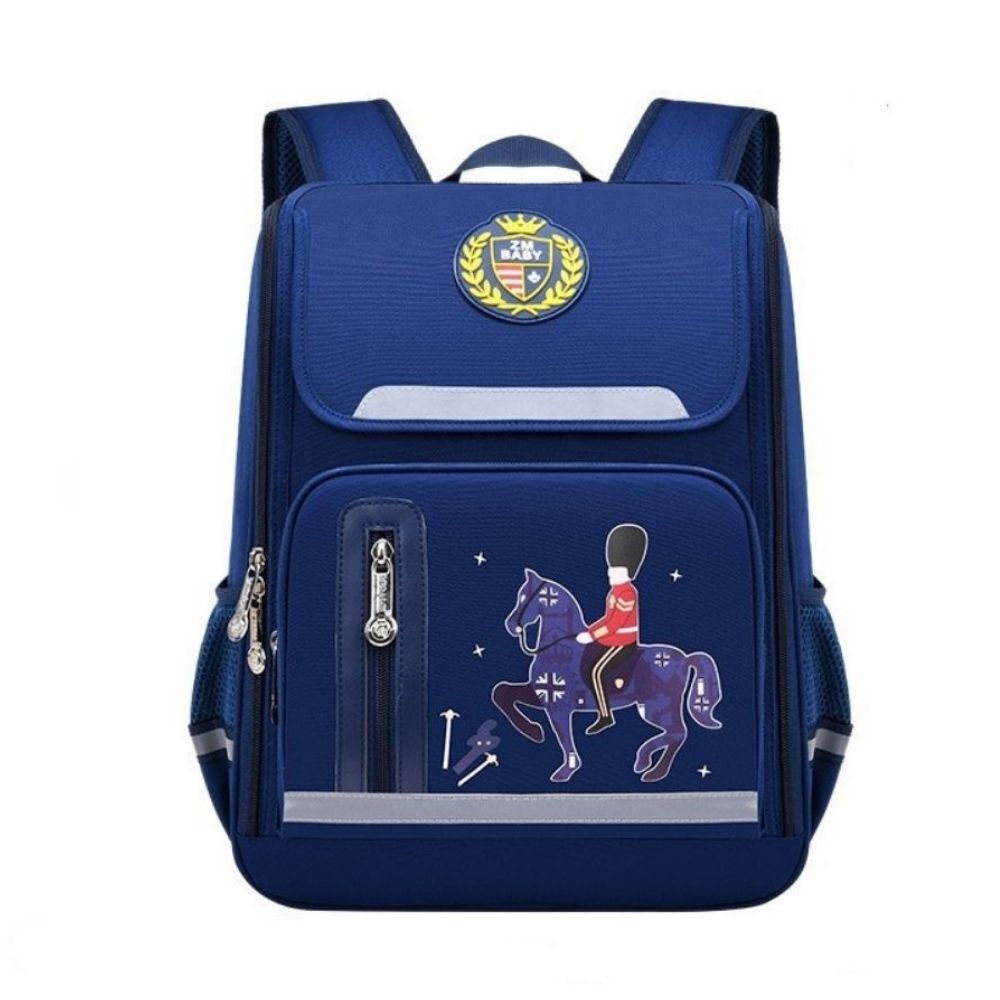 Black Boys School Bags & Kids Backpack - Prince | Black & Blue