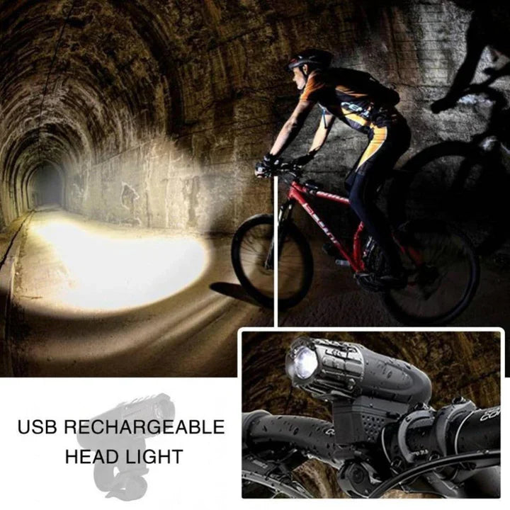 Rechargeable USB Bike Light