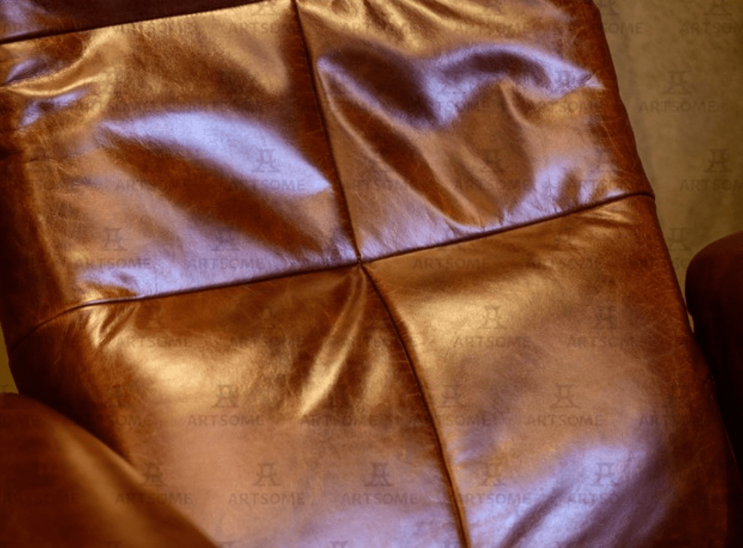 Providence Aged Leather Electric Recliner Chair - Vintage Cigar at online8 furniture store Auckland