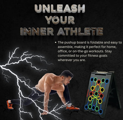 22 Ways In 1 Push Up Board System, Body Building Exercise Tools