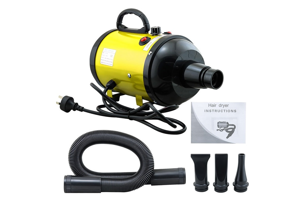 Pet Hair Dryer Grooming Blower 2600W