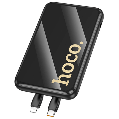 Q37 Graceful Fast Charging Power Bank 10000mAh with Built-In Cables