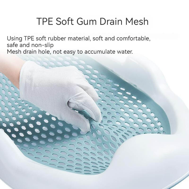 Foldable Baby Bath Seat-Blue