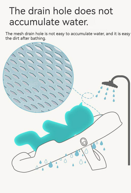 Foldable Baby Bath Seat-Blue