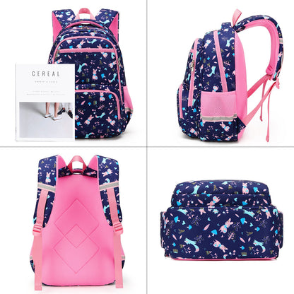 Girls School Bags & Kids Backpack - Rabbit