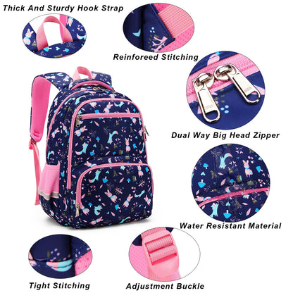 Girls School Bags & Kids Backpack - Rabbit