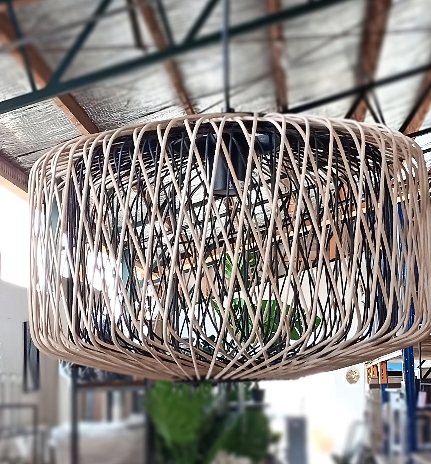 Rattan Hanging Pendant at online8 furniture store Auckland