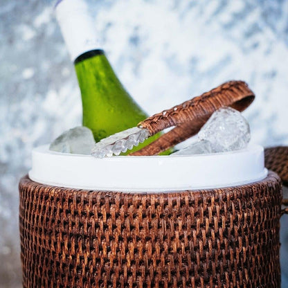 Rattan Ice Bucket at online8 furniture store Auckland