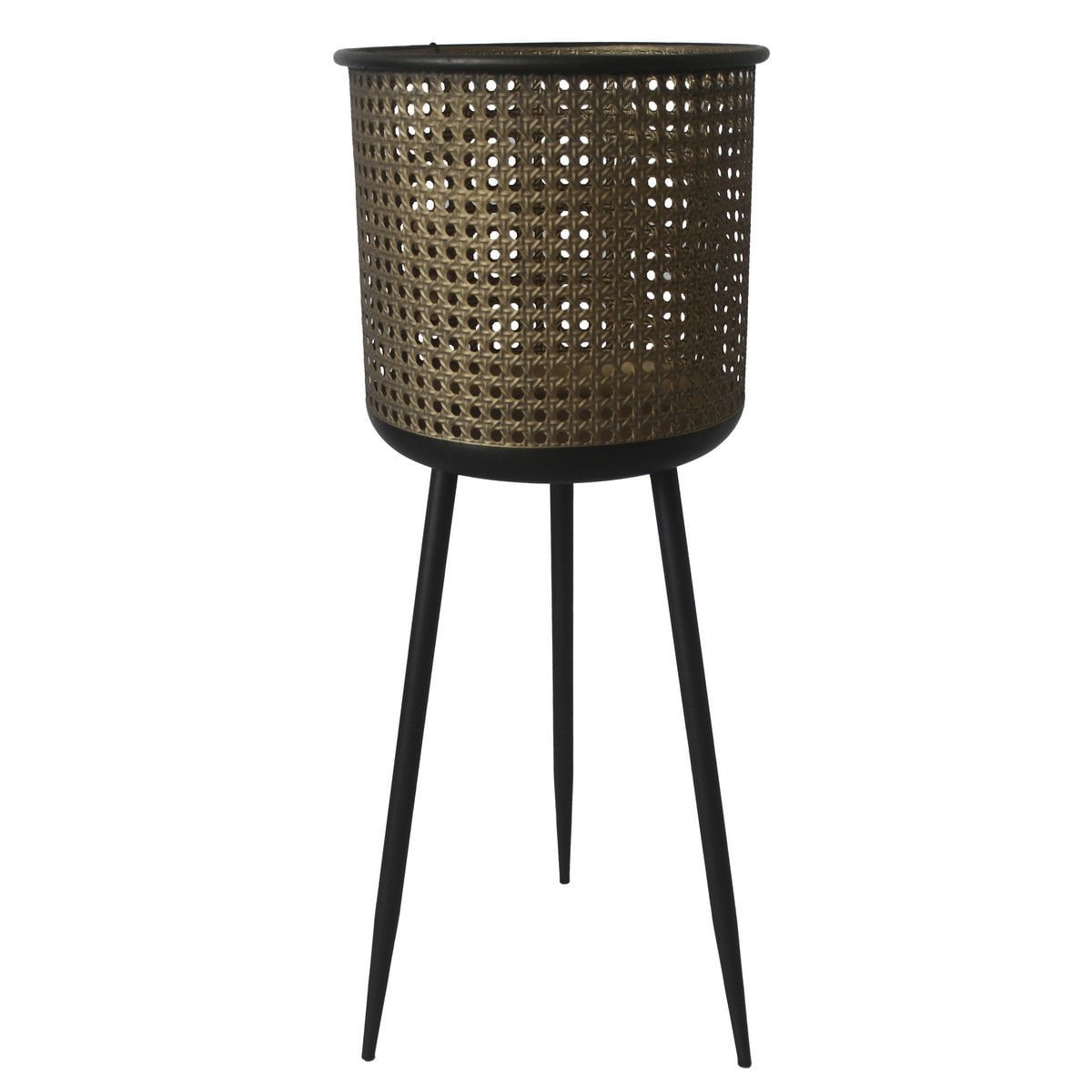 Rattan Look Pot Plant Holder at online8 furniture store Auckland