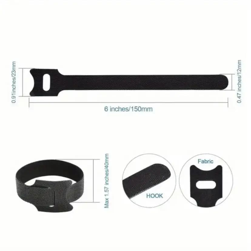 Re-usable Velcro Cable Ties