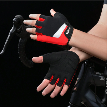 Half-Finger Cycling Gloves – Breathable Sun Protection TJ6268