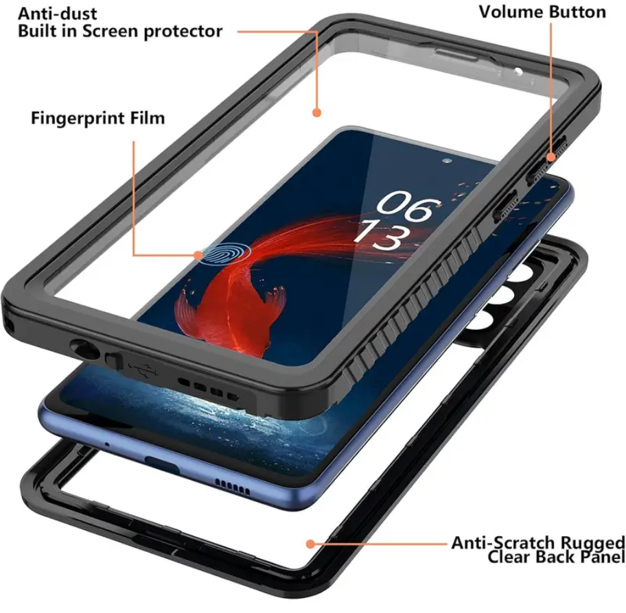 Genuine RedPepper Samsung Galaxy S24 FE Waterproof Case | Shockproof Full Cover