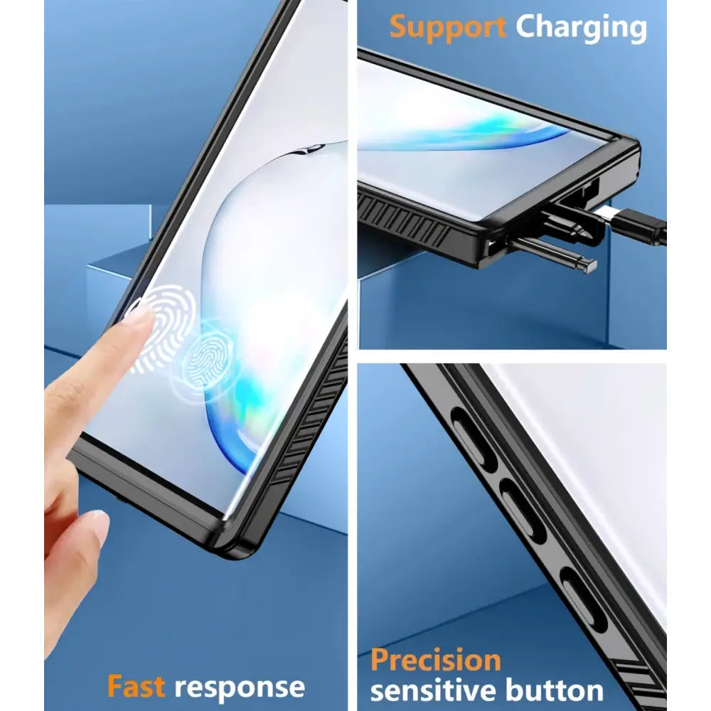 Redpepper Samsung Galaxy S21 Plus Waterproof Case Shockproof Full Body Cover