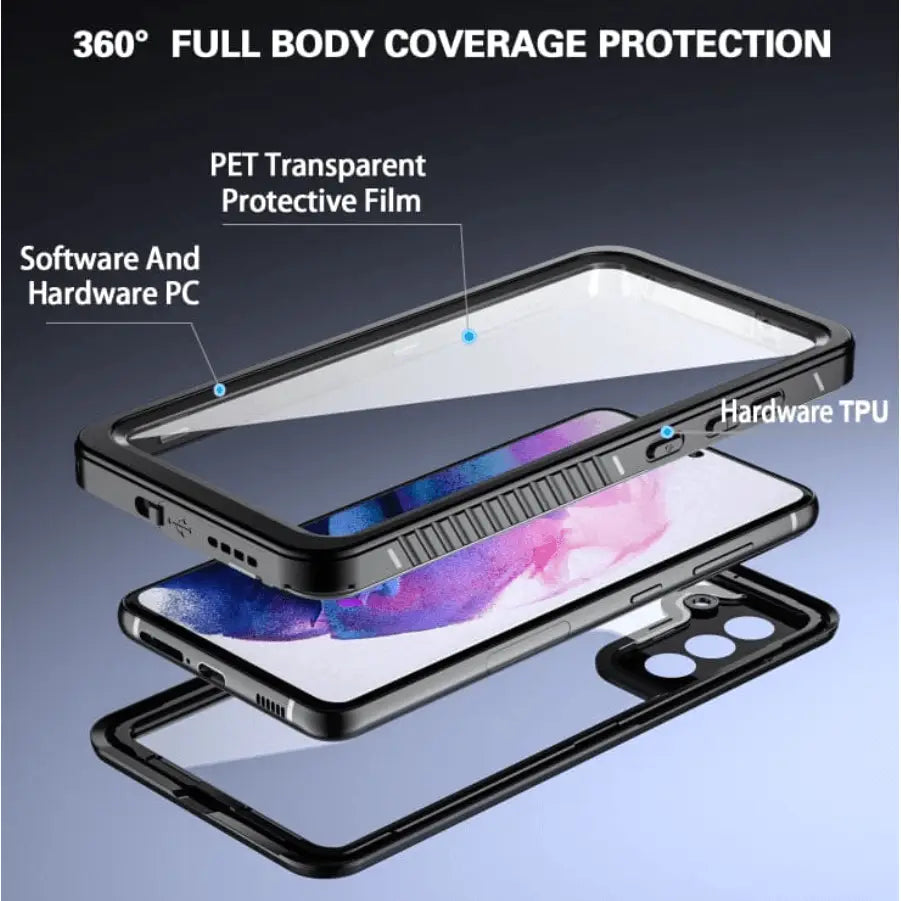 Redpepper Samsung Galaxy S21 Plus Waterproof Case Shockproof Full Body Cover