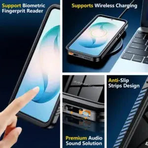 RedPepper Samsung Galaxy S26 FE Waterproof Case – IP68 Full Body Protection
