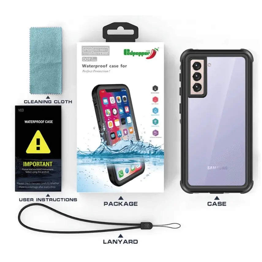 Redpepper Samsung S24 Plus Waterproof Case | Shockproof Cover
