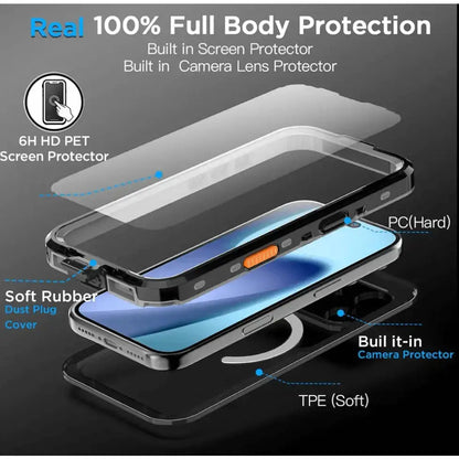 Redpepper Waterproof Case for iPhone 18 Pro – Maximum Protection for Your Adventures