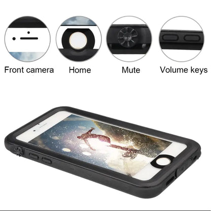 Redpepper Waterproof Case for iPhone 7 Plus / 8 Plus Black