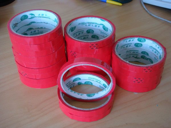 24 rolls pack Tapes for Bag Neck Sealer 12mm Tapes