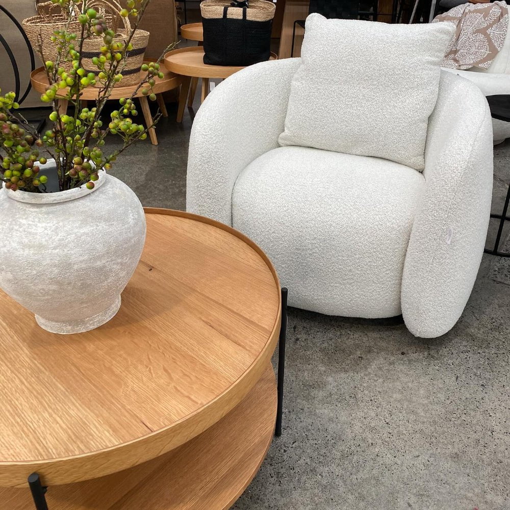 Reflect Swivel Chair - Cloud at online8 furniture store Auckland