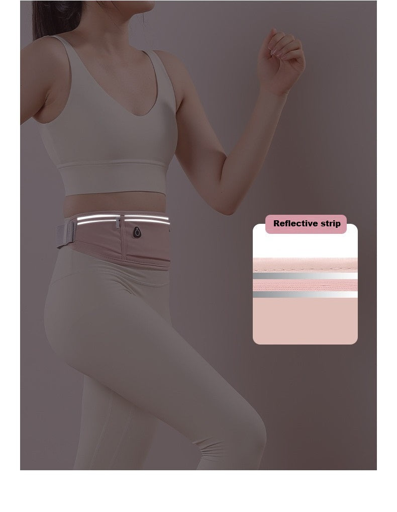 Running Belt – Waterproof, Adjustable, Elastic Strap, Sweatproof Waist