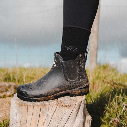 Save the Black Panthers Ribbed Bamboo Socks