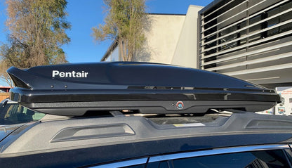 Premium Quality Roof Racks Box with 420L Capacity Glossy Black