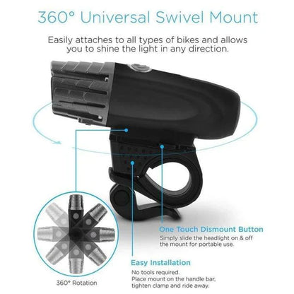 Rechargeable USB Bike Light
