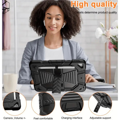 Rugged iPad 10.2 Case (7th/8th/9th Gen) – Shockproof Cover, Stand & Pencil Holder