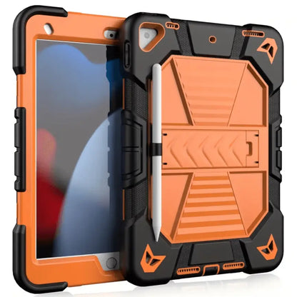 Rugged iPad 10.2 Case (7th/8th/9th Gen) – Shockproof Cover, Stand & Pencil Holder