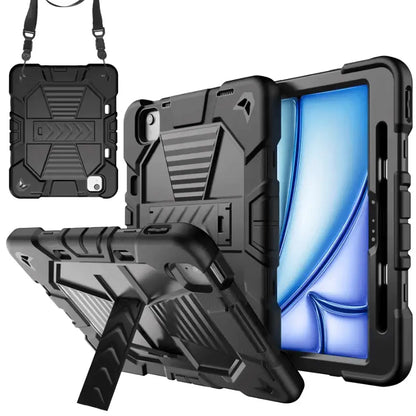 Rugged iPad Pro 11" Case – Heavy-Duty Shockproof Cover,Stand & Pencil Holder