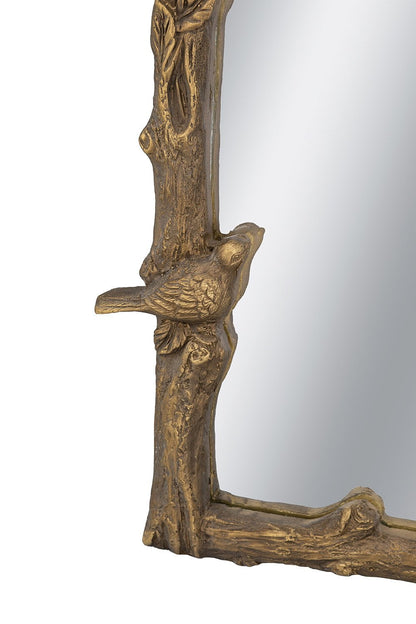 Rustic Branch and Birds Arch Mirror at online8 furniture store Auckland
