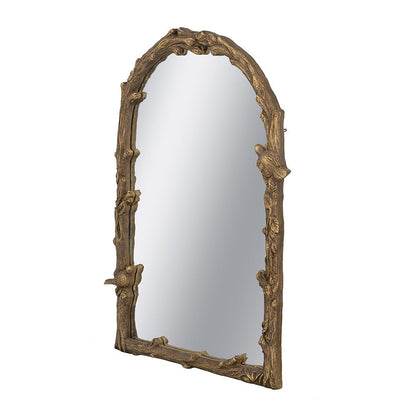 Rustic Branch and Birds Arch Mirror at online8 furniture store Auckland