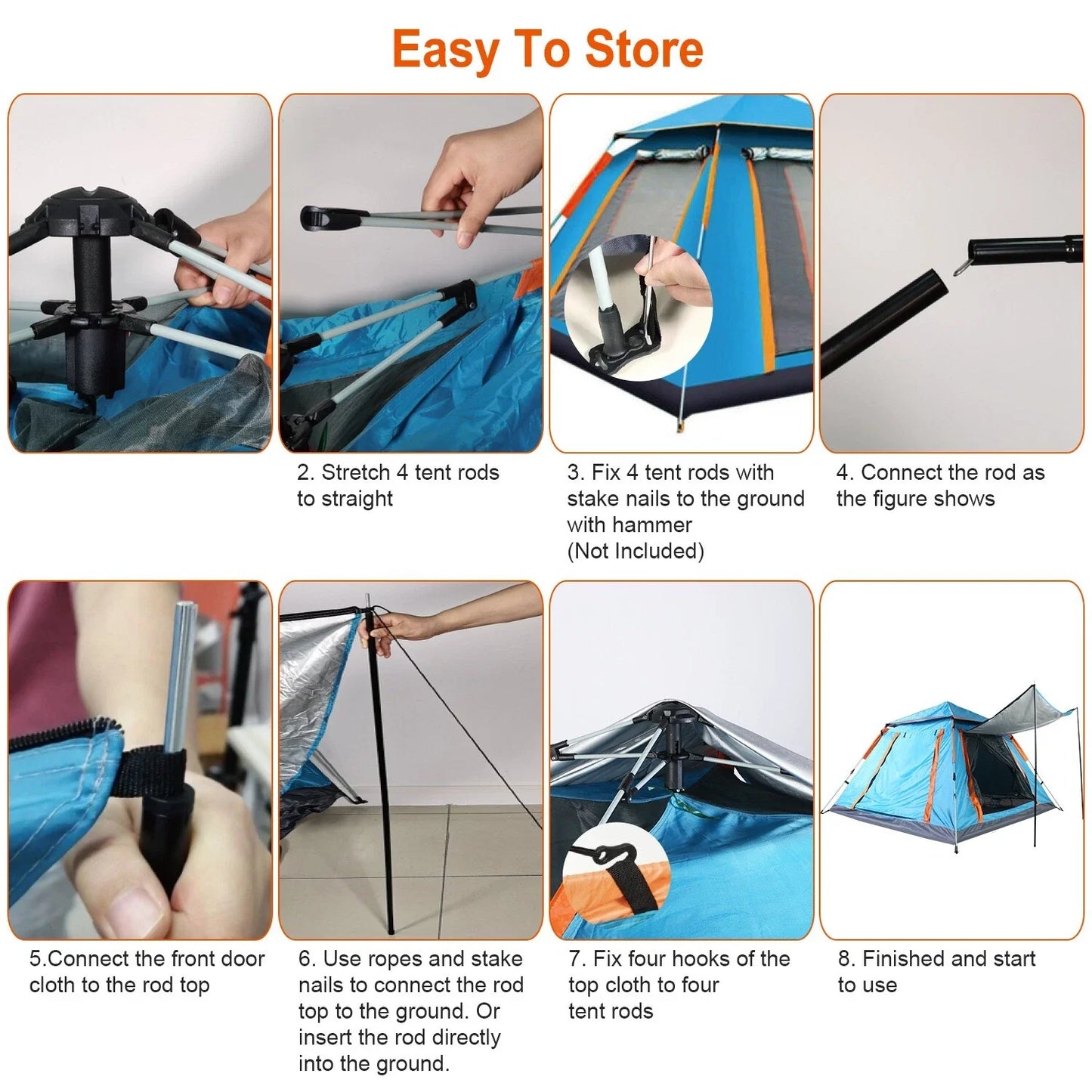 Clearance !!! Automatic Pop-Up Camping Tent